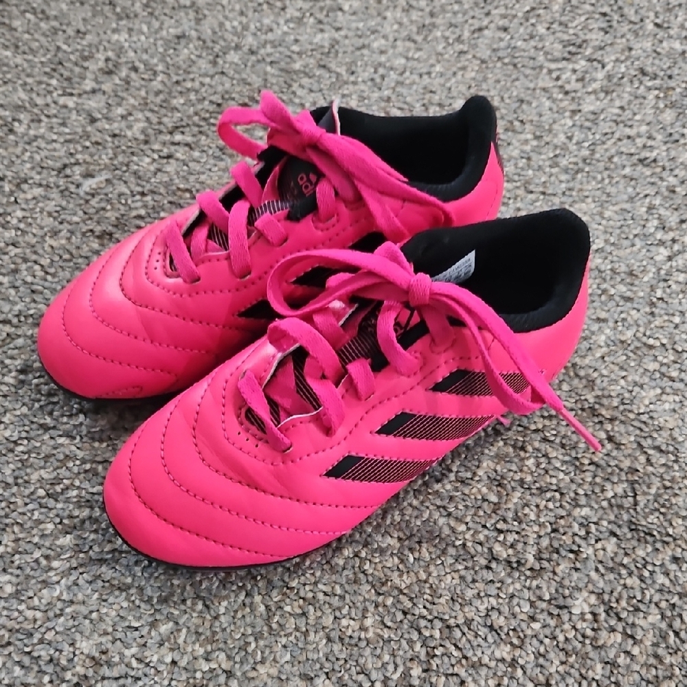 Adidas Kids Bright Pink Cleats Goletto VIII FG J
